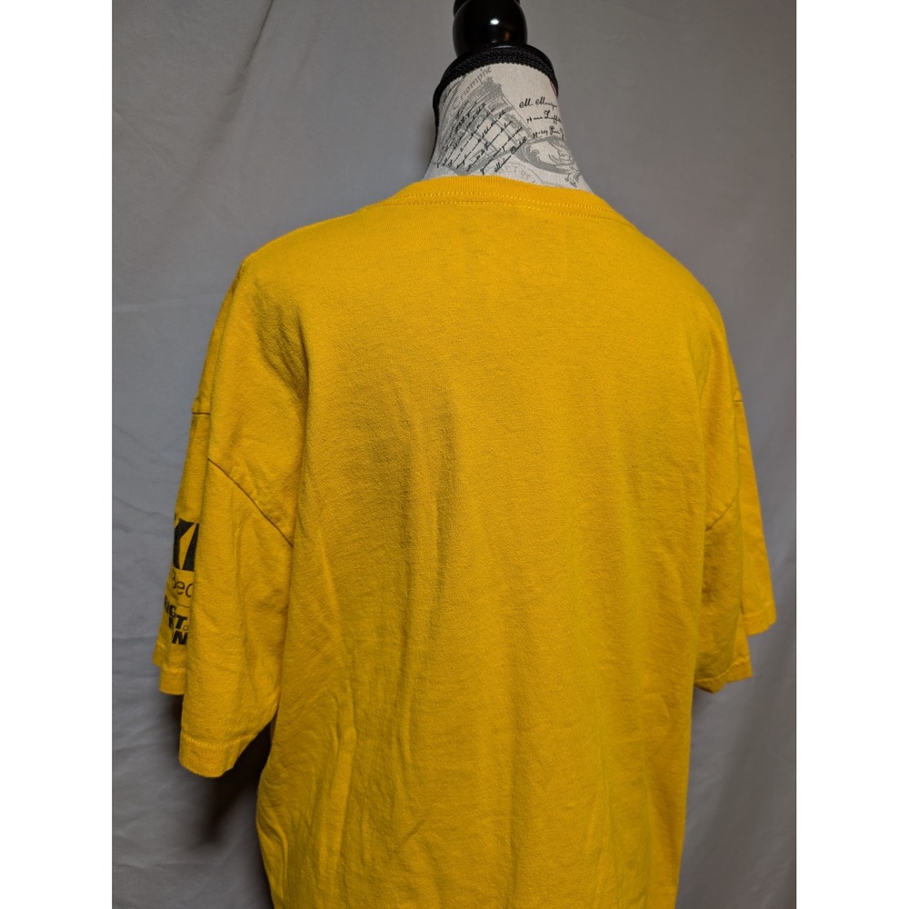 Cleveland Cavaliers All In 216 NBA Playoffs Gold Yellow Cotton T-Shirt Size XL - Picture 5 of 10